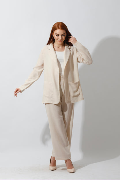 Candice Light Suit - Beige