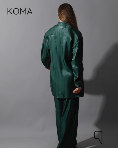 Shemer Long Shirt - Olive