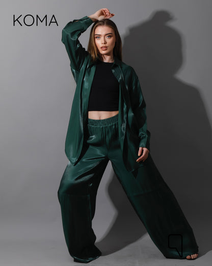 Shemer Long Shirt - Olive