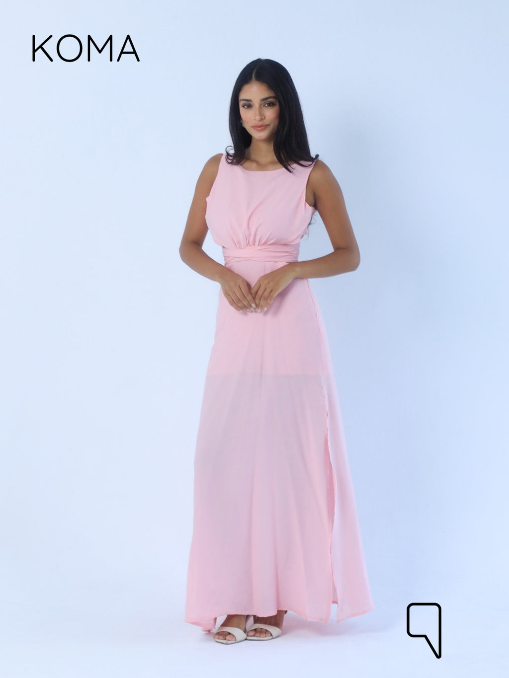 Lucinda Cress Cross Dress - Pink