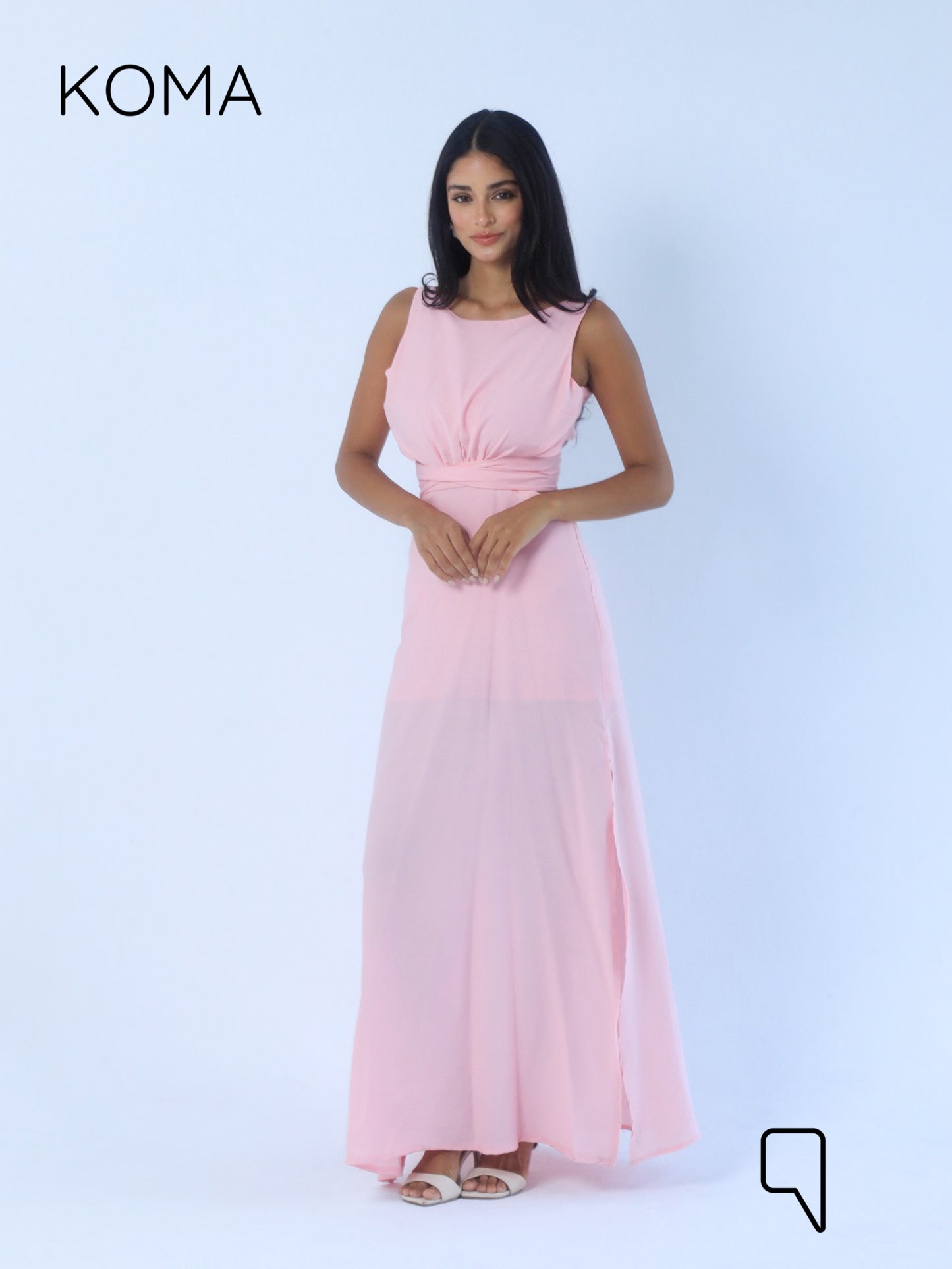 Lucinda Cress Cross Dress - Pink