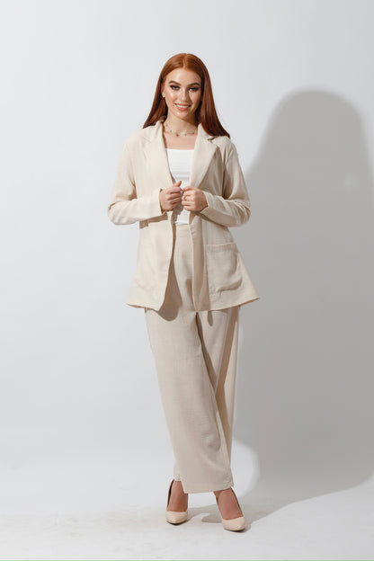 Candice Light Suit - Beige