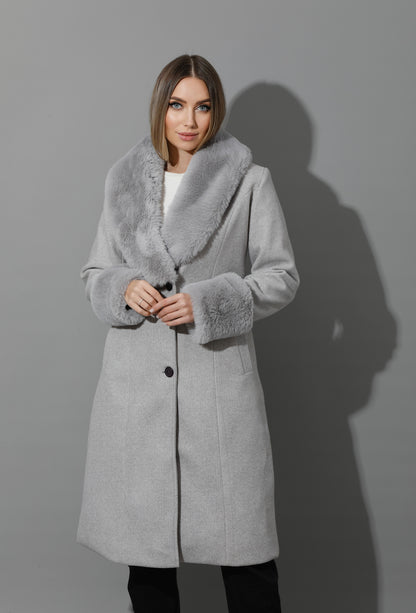 Furs Coat - Gray