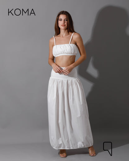 Gabi Skirt - White