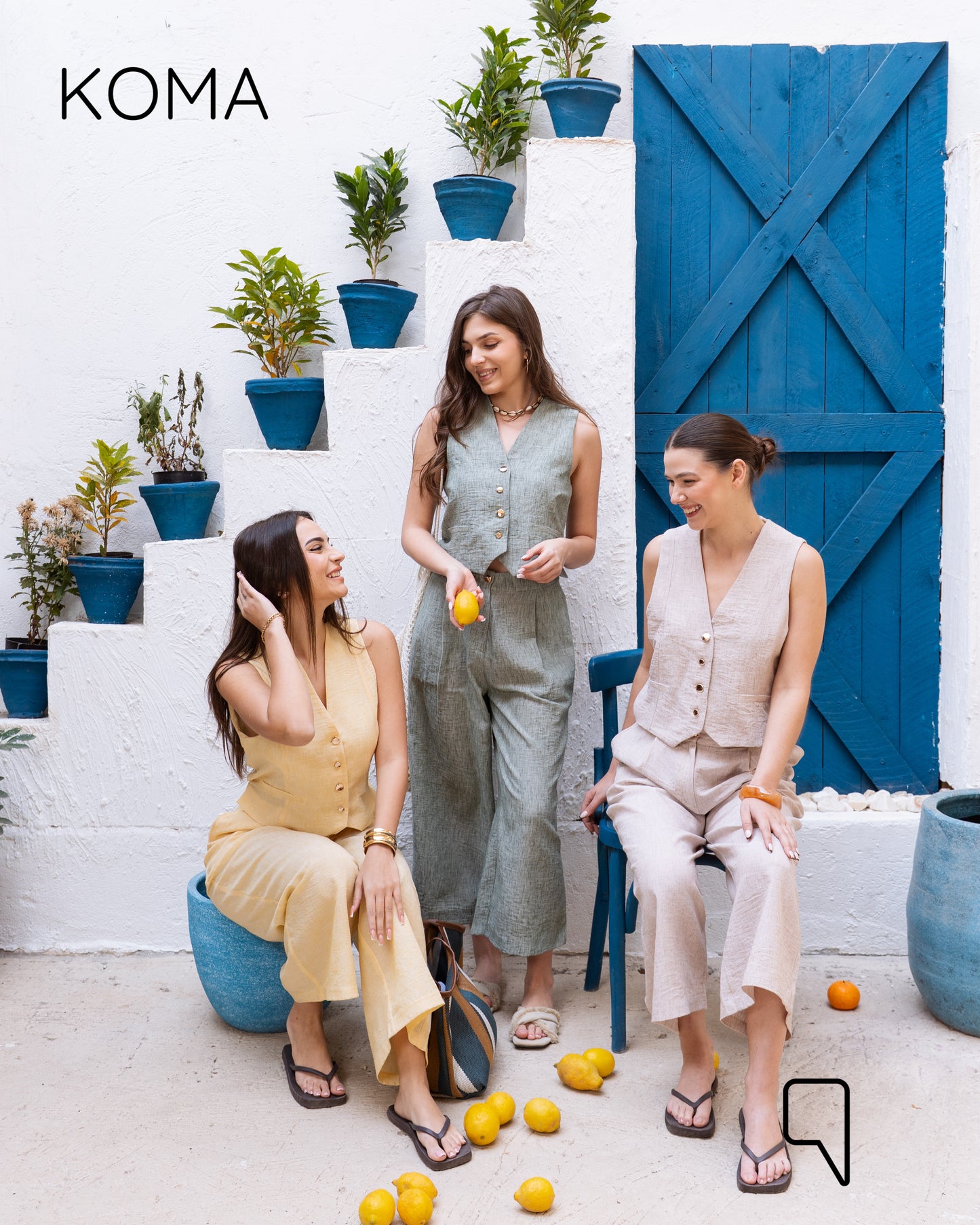 Judy Blend Waistcoat Jumpsuit - Yellow