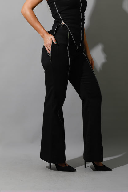 Co-Ord BootCut pants - Black