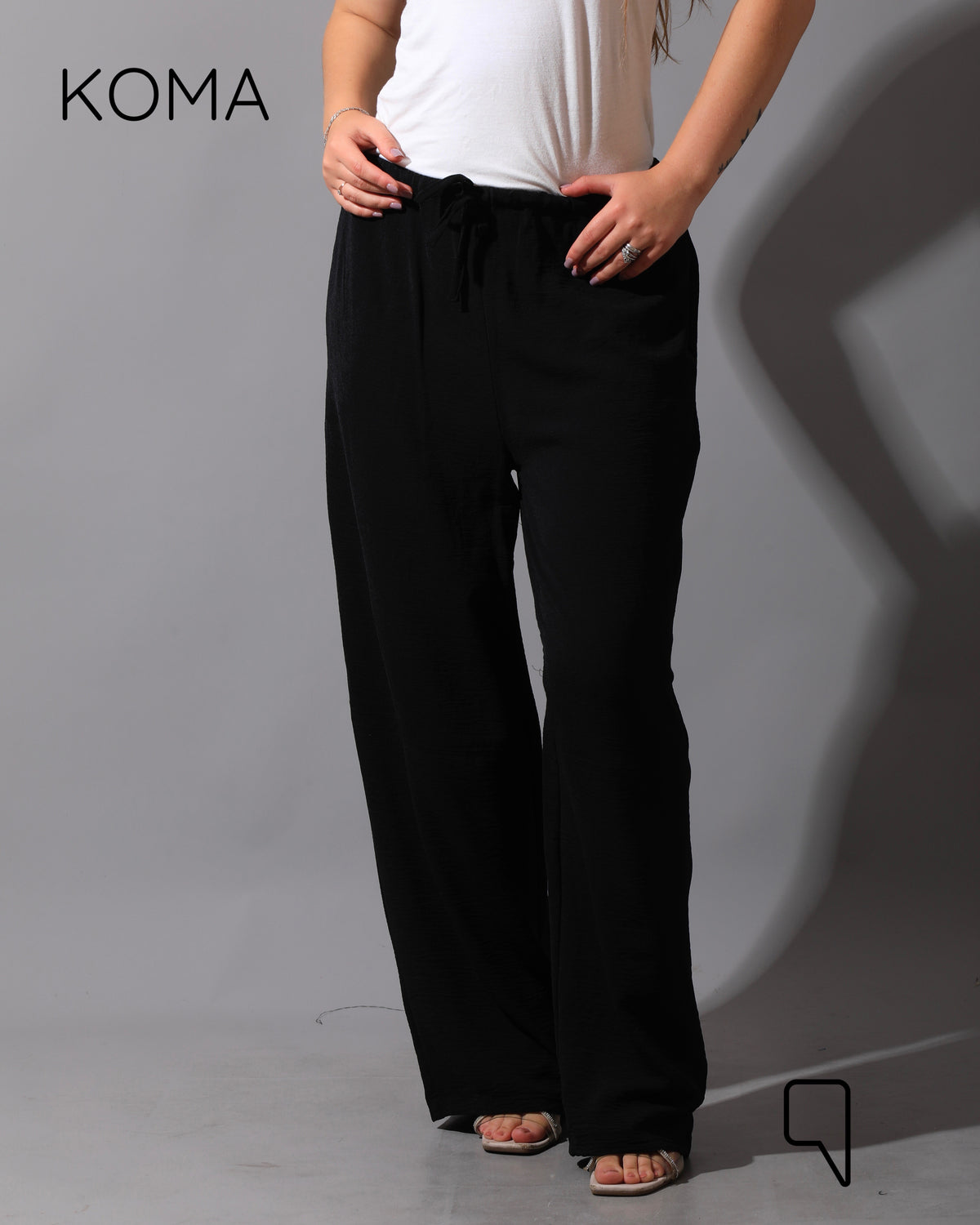 Lose Fit Trousers - Black