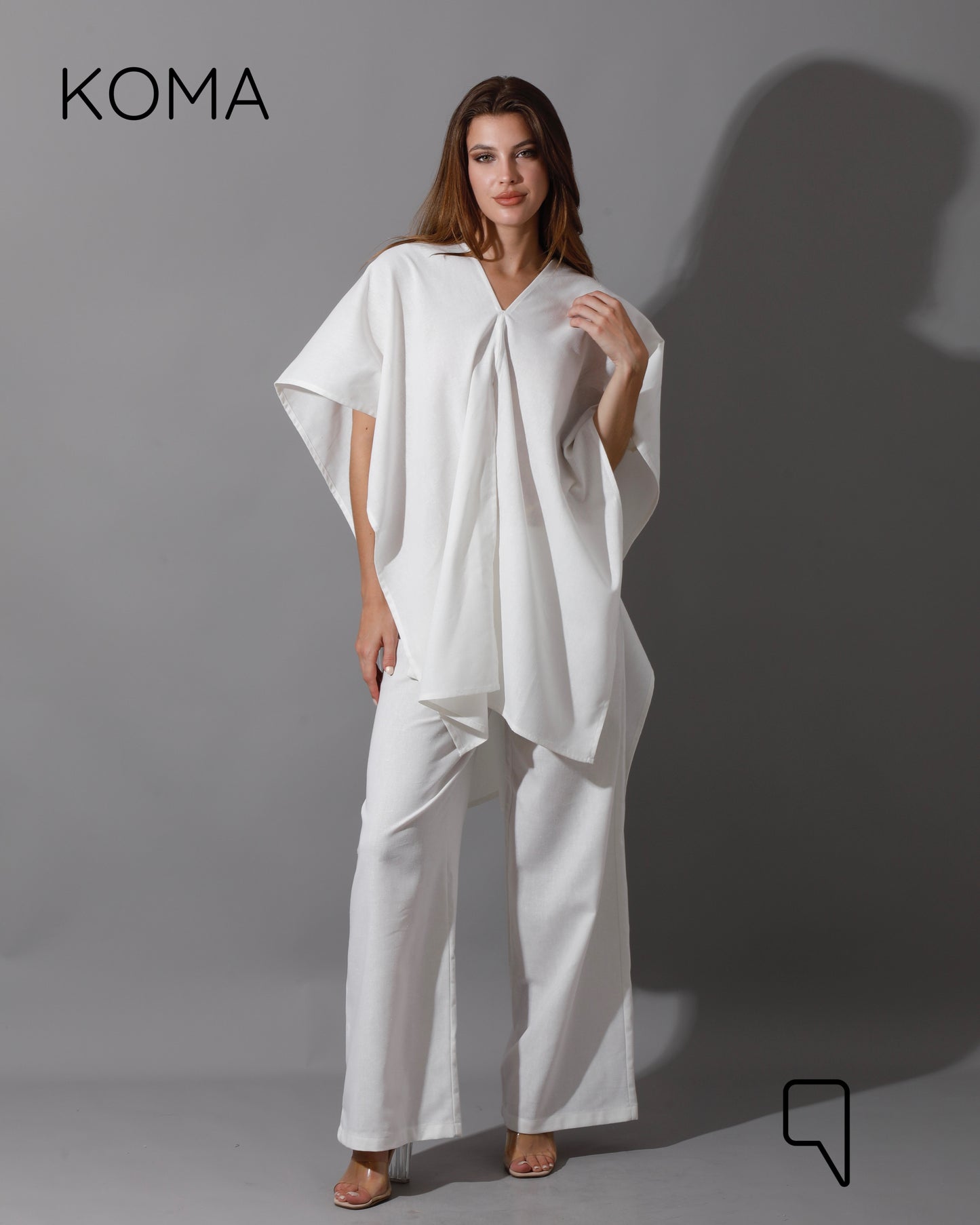 Piera Butterfly Co-Ord - OffWhite