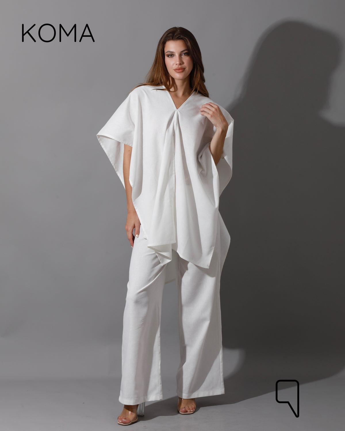 Piera Butterfly Co-Ord - OffWhite