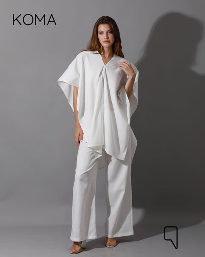 Piera Butterfly Co-Ord - OffWhite