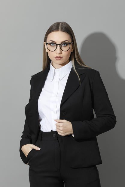 Tailored Slim Fit Suits - Black