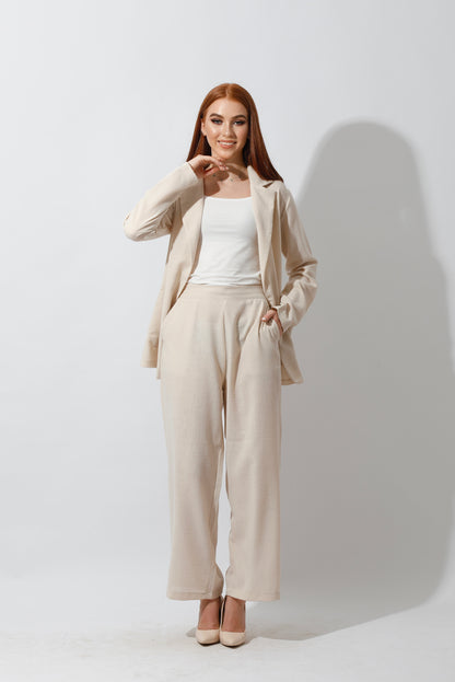 Candice Light Suit - Beige