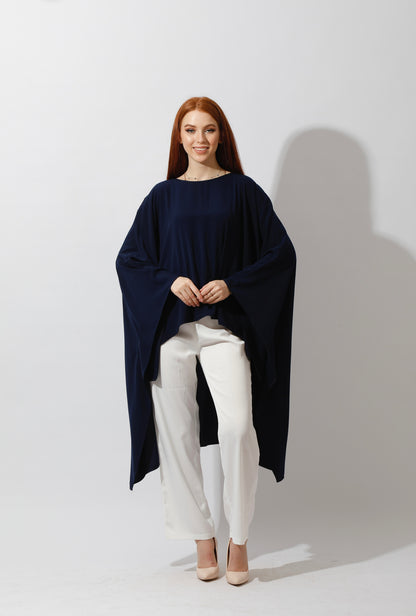Butterfly Blouse - Navy