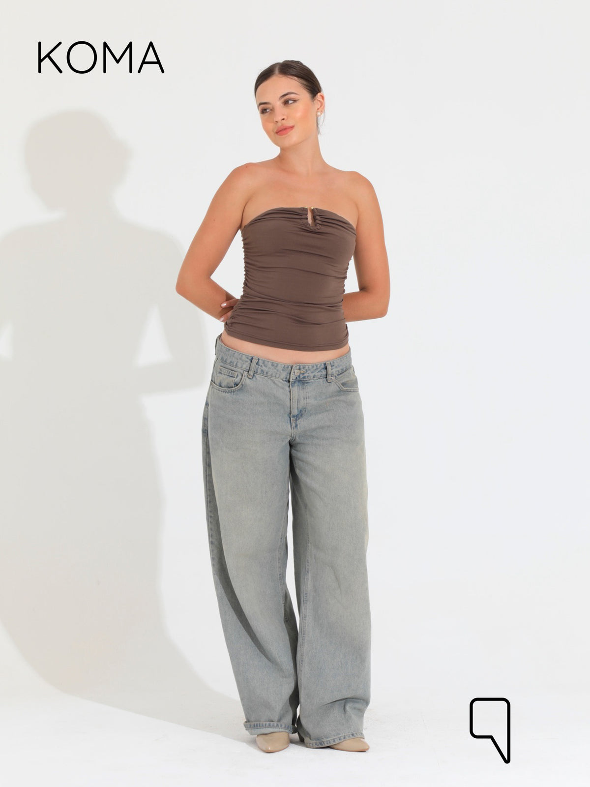 Margaret Some-Protel Top - Brown