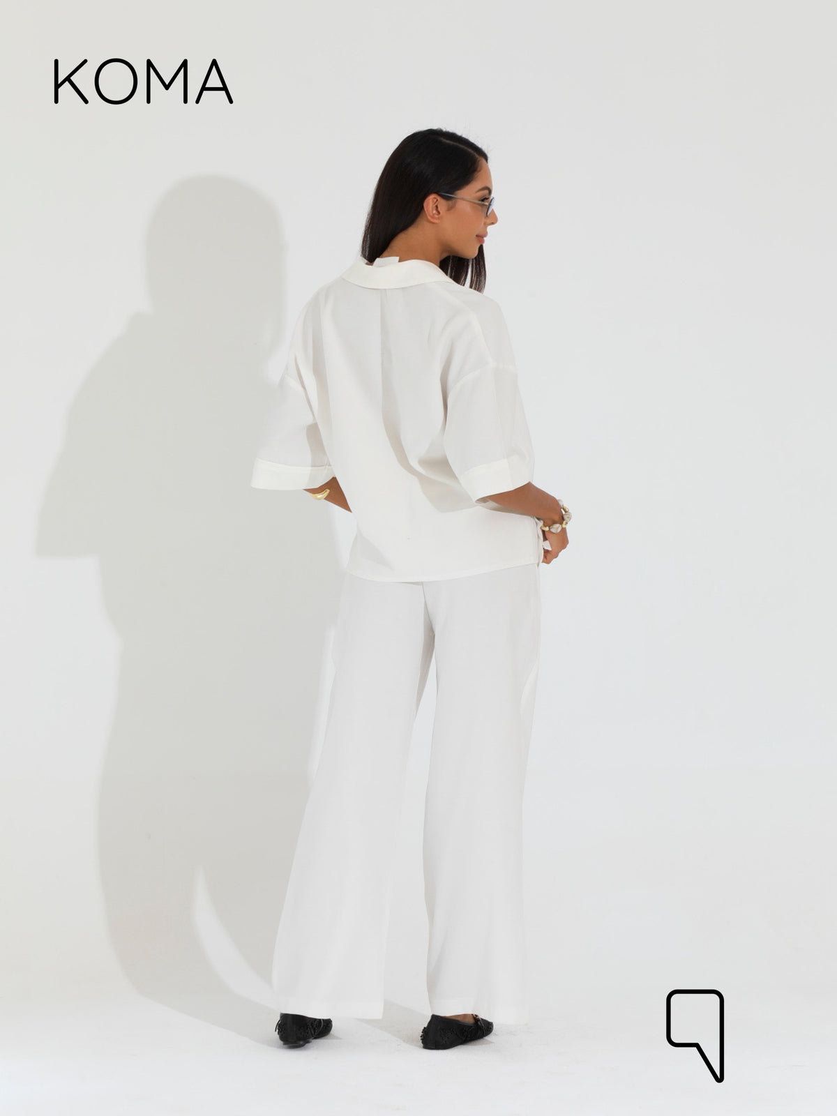 Maeve Blend Trousers - White