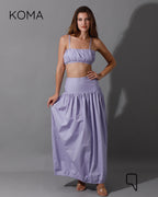 Gabi Top & Skirt Co-Ord - Lavender