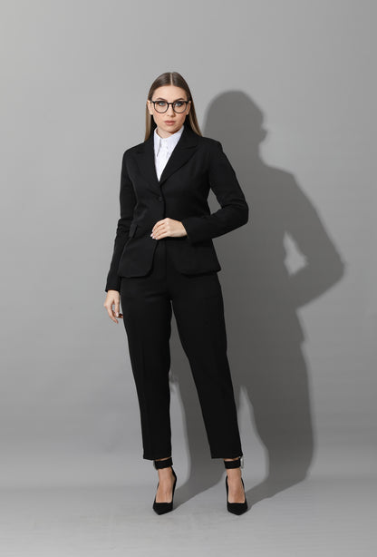 Tailored Slim Fit Suits - Black