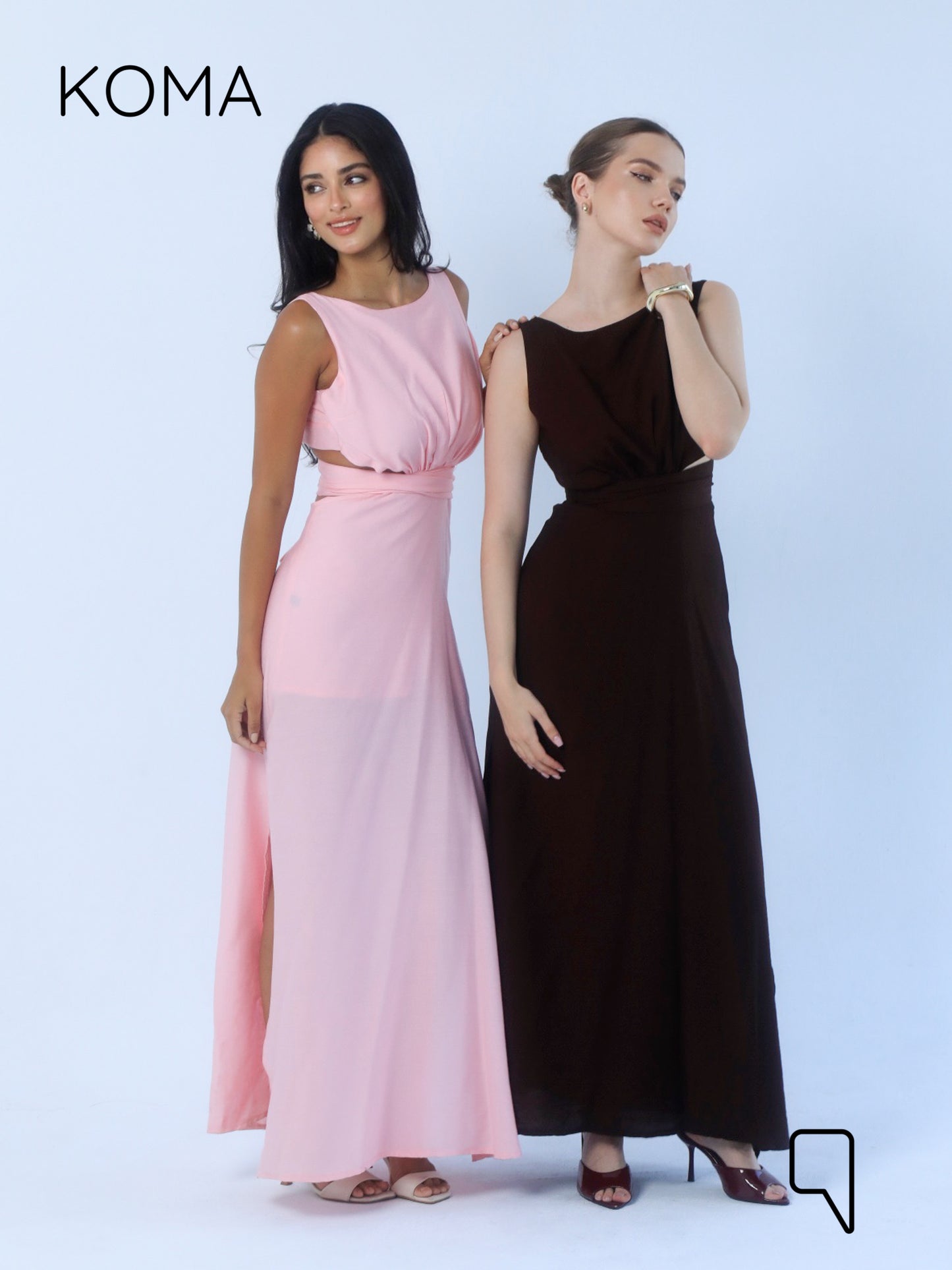 Lucinda Cress Cross Dress - Brown