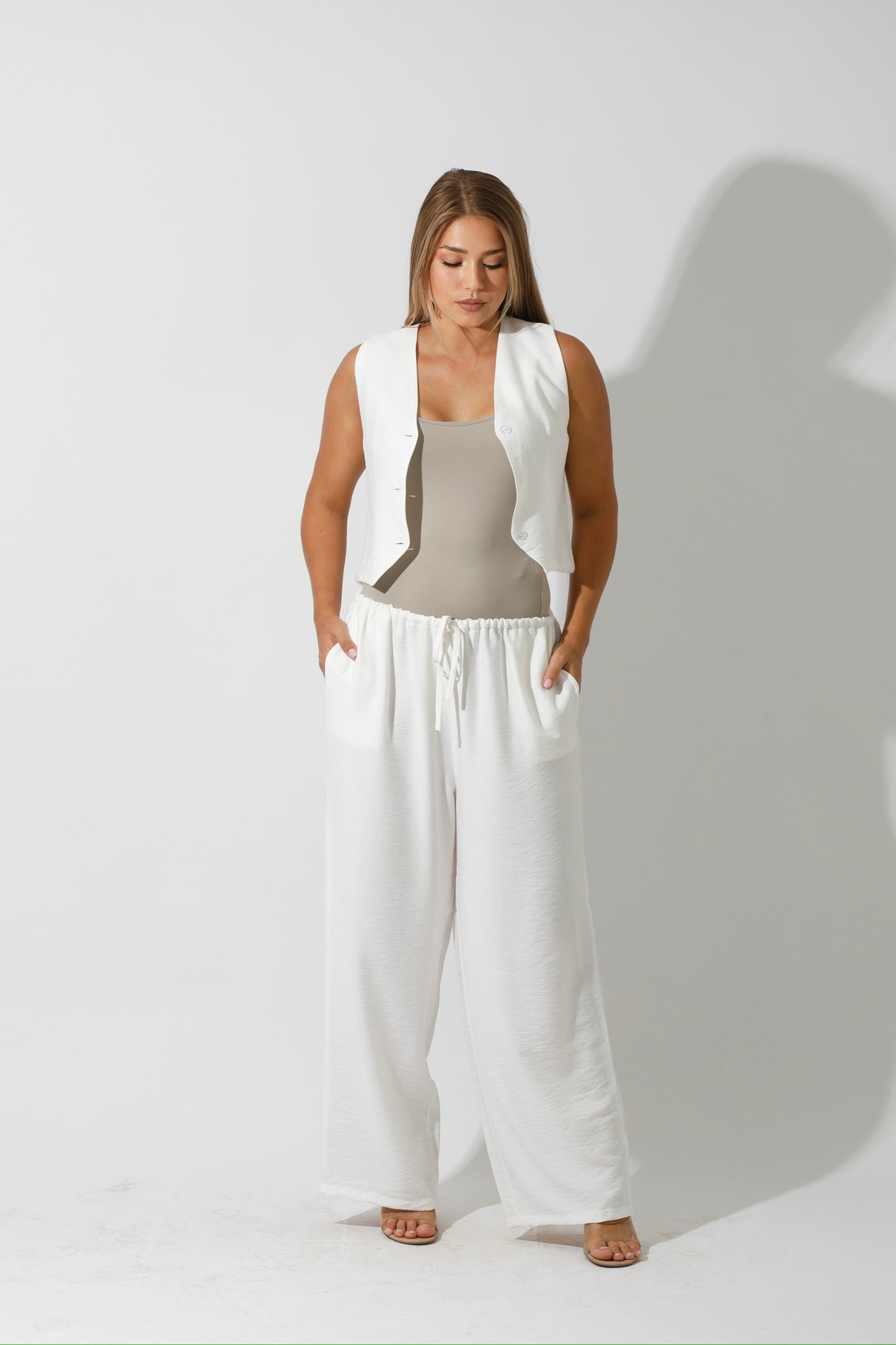 Vest Set - White