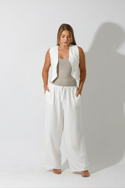 Vest Set - White