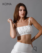 Gabi Top & Skirt Co-Ord - White