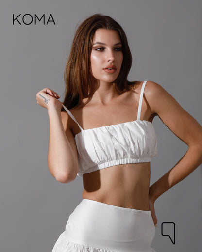 Gabi Skirt - White