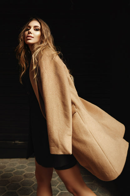 Short Coat - Camel