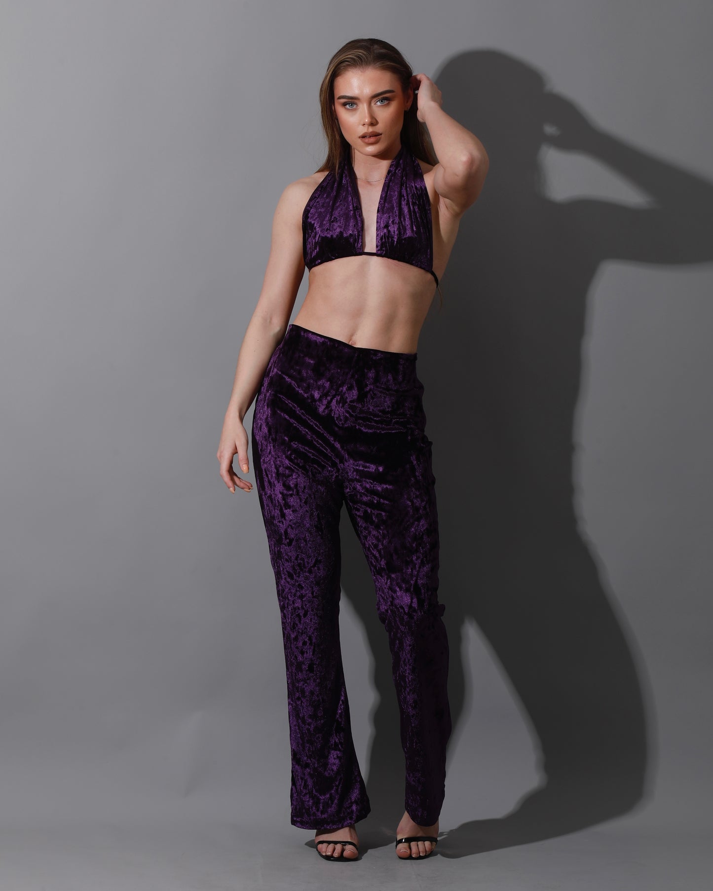Tied Up Top - Purple