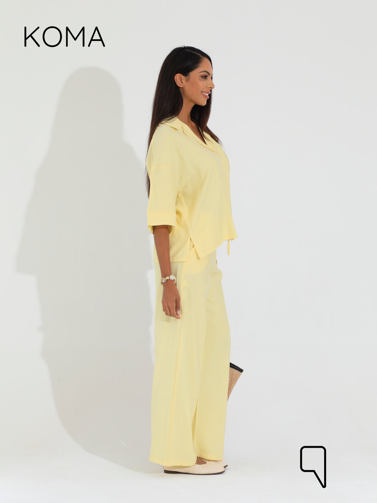 Maeve Blend Trousers - Yellow