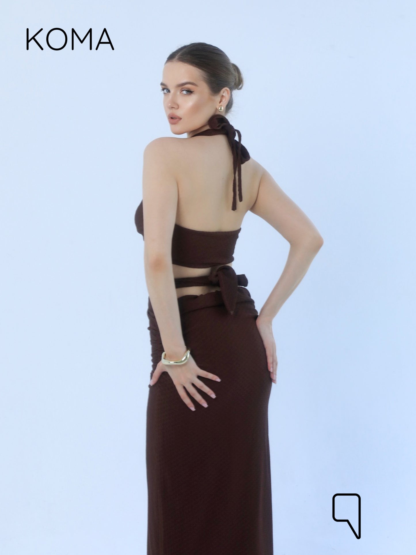 Paula Cutout Set - Brown
