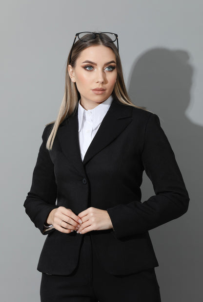 Tailored Slim Fit Suits - Black