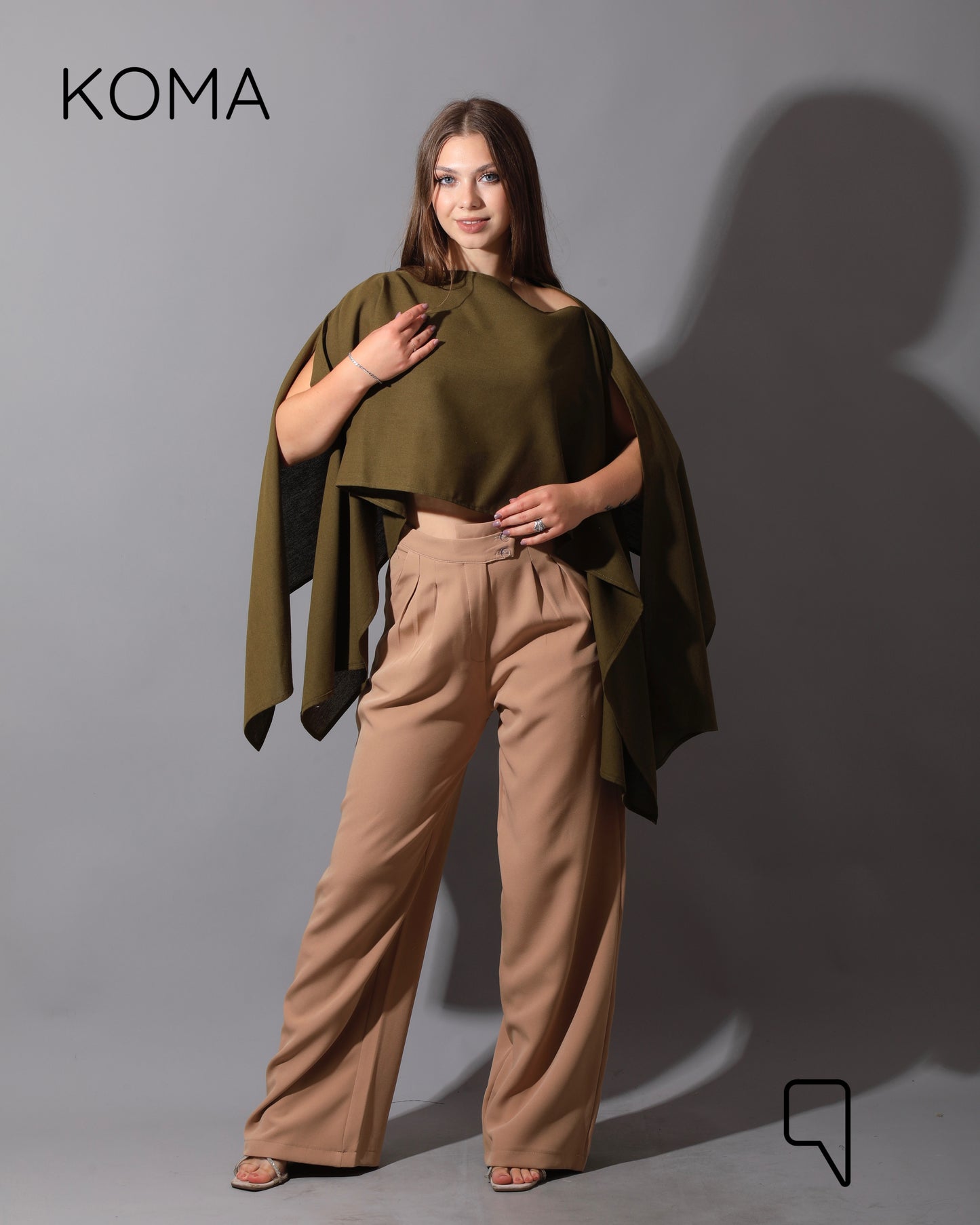 Butterfly Top - Olive