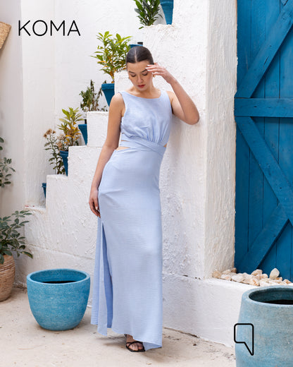 Lucinda Cress Cross Dress - Baby Blue