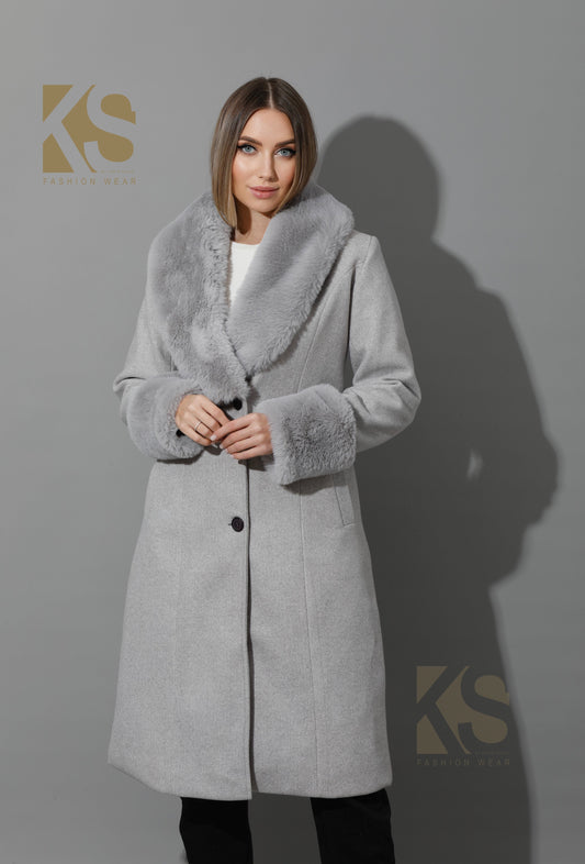 Furs Coat - Gray