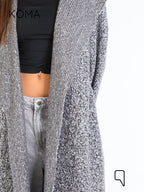 Arlette Hoodie Coat - Gray