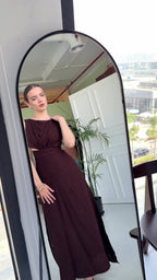 Lucinda Cress Cross Dress - Brown