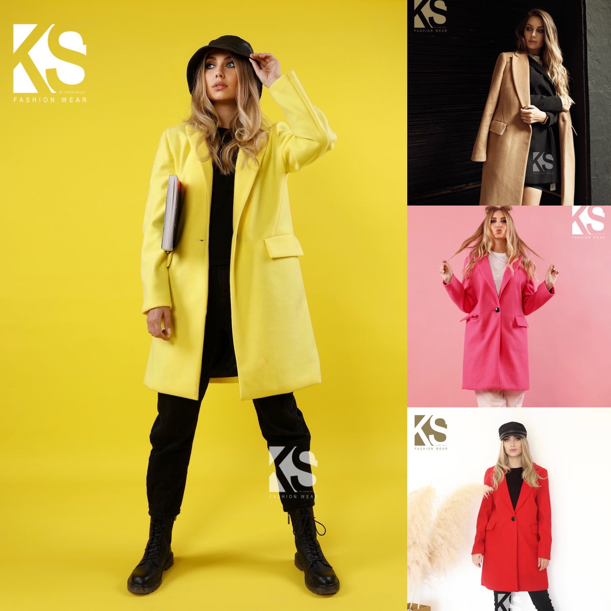 Short Coat - Yellow