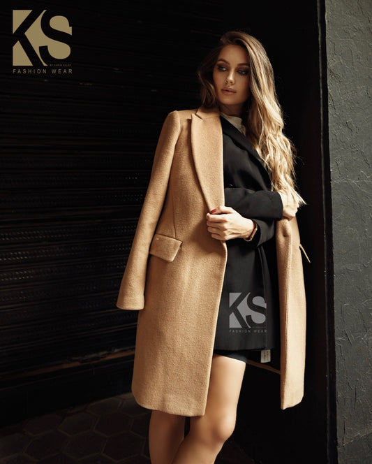 Short Coat - Camel
