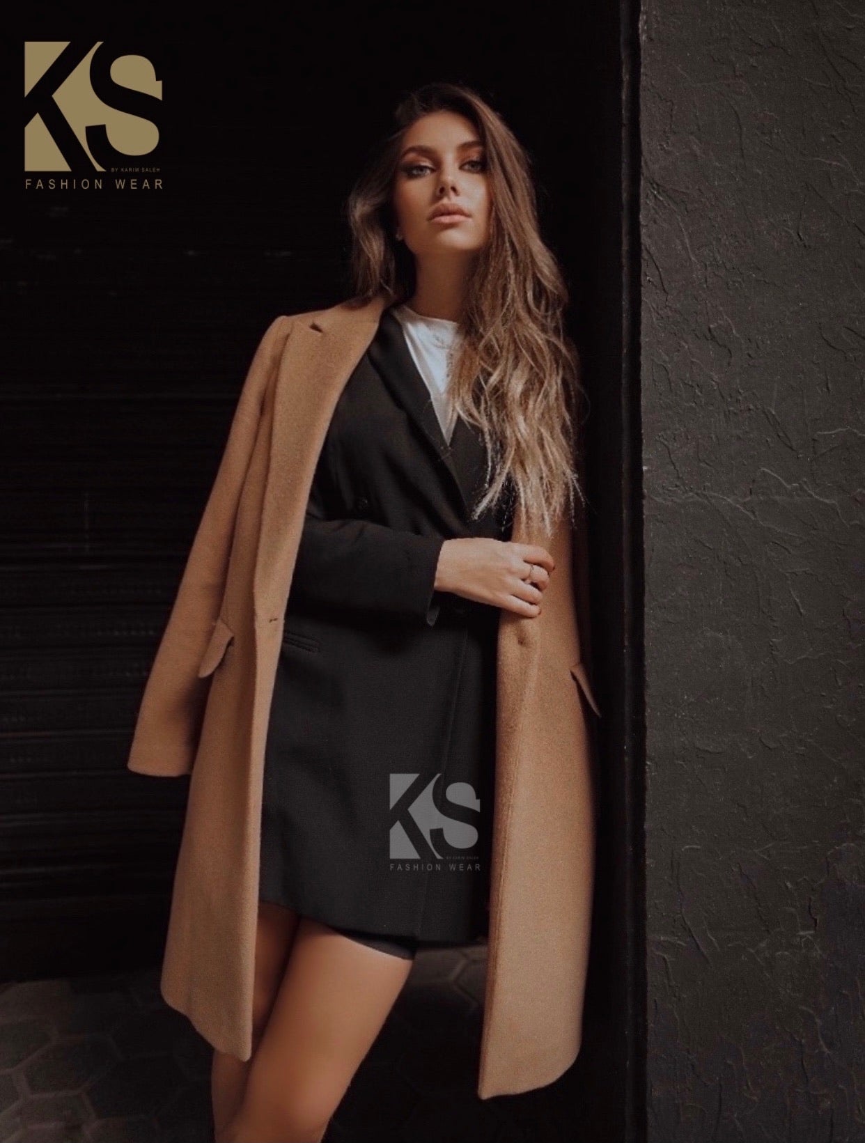 Short Coat - Camel