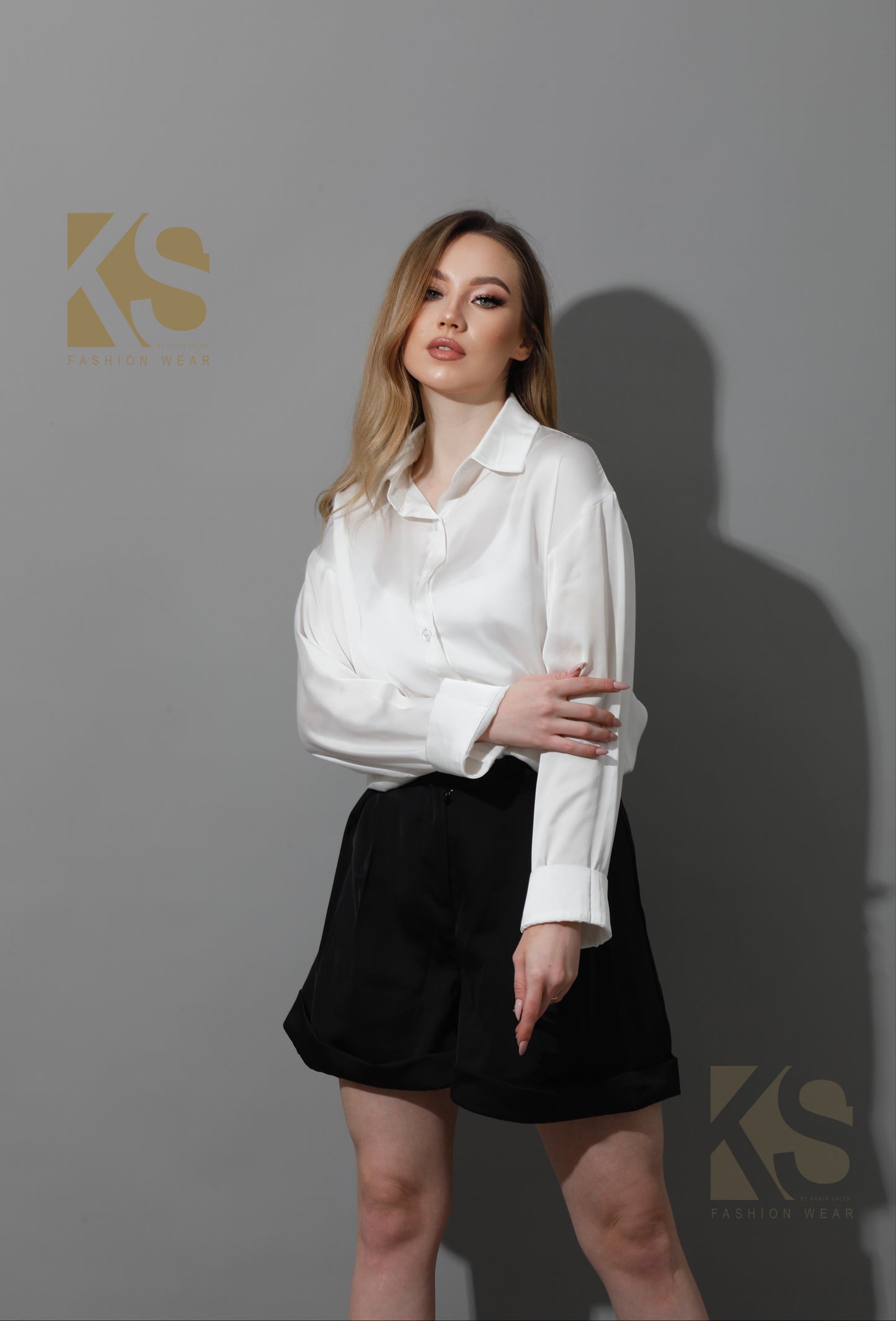 Satin Blouse - OffWhite
